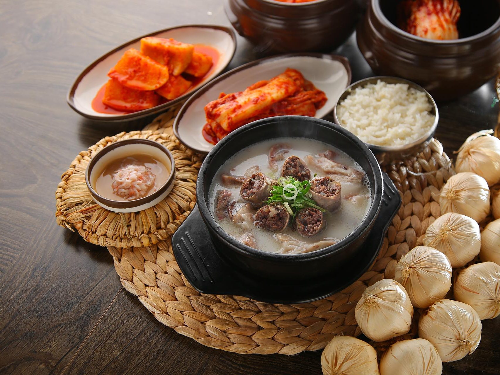 한우사골순대국
